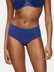Triumph Figi klasyczne z wysokim stanem Pretty 10222227 Niebieski. Niebieskie figi Triumph, bez wzorów, z syntetyku, z podwyższonym stanem. Za 45.00 zł.