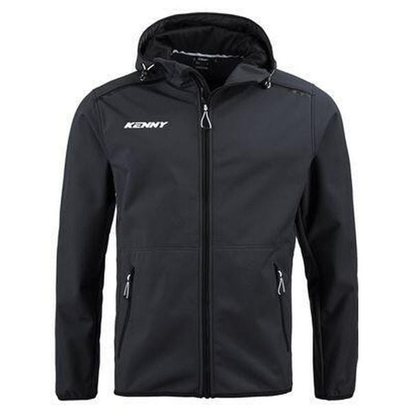 Softshellowa wodoodporna kurtka Kenny Core. Czarne kurtki KENNY, xl, bez wzorów, sportowe, bez kaptura. Za 526.00 zł.
