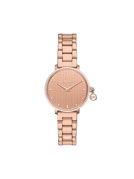 Michael Kors Zegarek Pyper MK7573 Różowy. Czerwone, analogowe zegarki Michael Kors, ze stali. Za 879.99 zł.