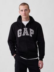 GAP Bluza w kolorze czarnym rozmiar: XS. Czarne bluzy z kapturem GAP, xs, bez wzorów, bez kaptura. Za 100.99 zł.