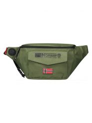Geographical Norway Saszetka "Socket" w kolorze khaki - 30 x 18 x 9 cm rozmiar: onesize. Brązowe nerki i saszetki Geographical Norway, bez wzorów, z materiału, sportowe, bez dodatków. Za 110.81 zł.
