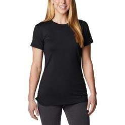 Koszulka sportowa damska Columbia Leslie Falls z krótkim rękawem. Czerwone t-shirty sportowe Columbia, xs, bez wzorów, bez ramiączek. W wyprzedaży za 159.20 zł.