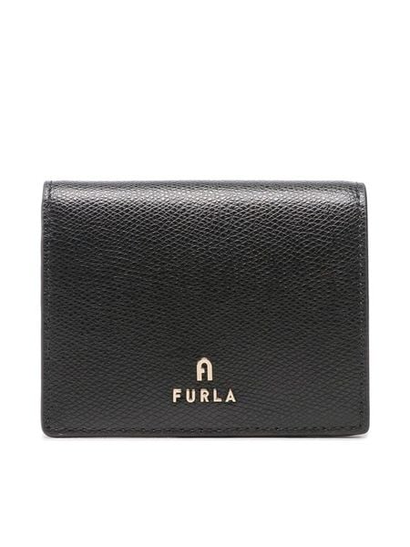 Furla Portfel Camelia WP00304-ARE000-O6000-1-007-20-CN-P Czarny. Czarne portfele Furla, bez wzorów, ze skóry. Za 359.99 zł.
