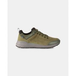 Krótkie buty sportowe unisex Kilpi MERAPI LOW WP-U. Zielone buty trekkingowe Kilpi, z nylonu, bez zapięcia. Za 370.41 zł.