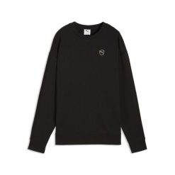 Damska bluza z okrągłym dekoltem Essentials Elevated PUMA. Czarne bluzy Puma, bez wzorów, sportowe, bez ramiączek, bez kaptura. W wyprzedaży za 139.00 zł.
