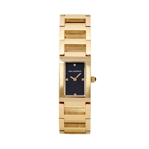 Zegarek KARL LAGERFELD. Czarne zegarki KARL LAGERFELD. Za 759.99 zł.