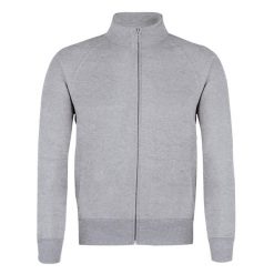 Fruit of the Loom Lekka Bluza Rozpinana Szara. Szare bluzy bez kaptura fruit of the loom, m, bez wzorów, z bawełny, bez kaptura, na fitness i siłownię. Za 169.99 zł.
