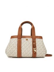 MICHAEL Michael Kors Torebka Romee 32T5G1ZC1B Beżowy. Brązowe torebki klasyczne MICHAEL Michael Kors, bez wzorów, ze skóry, bez dodatków. Za 899.99 zł.