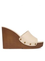 Aldo Klapki Grounded 14298908 Écru. Klapki Aldo, bez wzorów, ze skóry, bez obcasa, bez zapięcia. Za 339.99 zł.