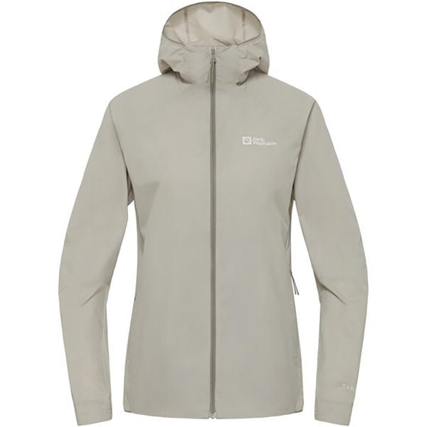 Kurtka przeciwwiatrowa damska Jack Wolfskin Prelight Octa. Szare kurtki Jack Wolfskin, s, bez wzorów, z materiału, bez kaptura. Za 629.99 zł.