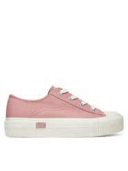 Lee Trampki Isla C Women Low 50251001.73G Różowy. Czerwone trampki Lee, bez wzorów, z materiału, bez zapięcia. Za 129.99 zł.
