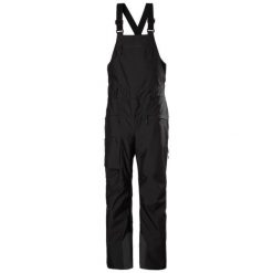 Kombinezon narciarski damski z szelkami Helly Hansen Powderqueen 2.0. Czarne kombinezony Helly Hansen, bez wzorów, sportowe, bez kołnierzyka, bez ramiączek. Za 1,338.00 zł.