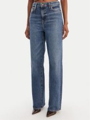 Guess Jeansy W6RA3A D4K30 Niebieski. Niebieskie jeansy Guess, z aplikacjami, z bawełny. Za 529.99 zł.