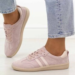 Różowe skórzane półbuty damskie Filippo Dp7508/26. Czerwone półbuty wsuwane Filippo, na jesień, bez wzorów, z jeansu, biznesowe, bez obcasa, na płaskiej podeszwie. Za 219.00 zł.