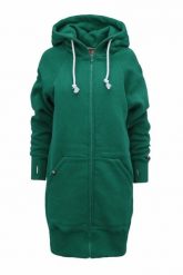 Bluza sportowa rozpinana z kapturem damska DEEP TRIP Luzak. Zielone bluzy z kapturem DEEP TRIP, l, bez wzorów, z bawełny, z kapturem. Za 389.00 zł.