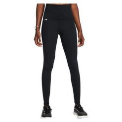 Legginsy damskie Under Armour Motion Ultra High-Rise. Czarne legginsy Under Armour, bez wzorów, sportowe. Za 159.99 zł.
