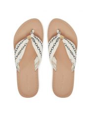 Tommy Hilfiger Japonki Th Chain Print Elevated Sandal FW0FW08519 Biały. Białe japonki Tommy Hilfiger, bez wzorów, z materiału. Za 179.99 zł.
