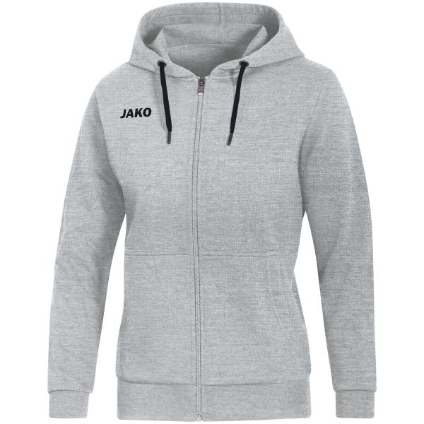 Kurtka Jako femme à capuche Base. Szare kurtki JAKO, l, bez wzorów, z bawełny, sportowe, z kapturem. Za 211.52 zł.