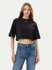 JOOP! Jeans T-Shirt Taky 30046280 Czarny Relaxed Fit. Czarne t-shirty Joop! Jeans, xxs, bez wzorów, z bawełny, bez kołnierzyka, bez ramiączek. Za 119.99 zł.