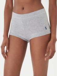 Polo Ralph Lauren Bokserki 4P0501 Szary. Szare bokserki damskie Polo Ralph Lauren, bez wzorów, z bawełny. Za 139.99 zł.