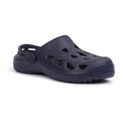 Trespass Charter - Sandały unisex granatowe. Niebieskie sandały Trespass, bez wzorów, bez obcasa, bez zapięcia. Za 252.99 zł.