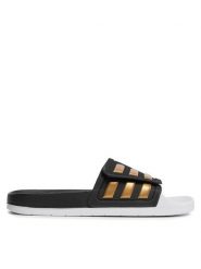 Adidas Klapki Adilette TND Slides GX9706 Czarny. Czarne klapki adidas, bez wzorów, z syntetyku, sportowe, bez obcasa, bez zapięcia. Za 149.99 zł.
