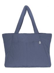 MOSS COPENHAGEN Shopper bag w kolorze niebieskim - 46 x 31 x 20 cm rozmiar: onesize. Niebieskie shopper bag Moss Copenhagen, bez wzorów, z materiału, na ramię, bez dodatków. Za 113.95 zł.