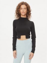 Reebok Bluzka Classics Trend HZ8115 Czarny Regular Fit. Czarne bluzki Reebok, s, bez wzorów, z bawełny, bez kołnierzyka, bez ramiączek. Za 109.99 zł.