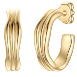 Glanzstücke München Kolczyki Srebro wysokiej próby Żółte złoto Kolczyki koła 1 ct Damski. Żółte kolczyki Glanzstücke München, pozłacane. Za 319.99 zł.