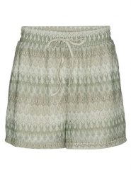 Vero Moda Szorty w kolorze khaki rozmiar: M. Brązowe szorty Vero Moda, bez wzorów. Za 44.19 zł.