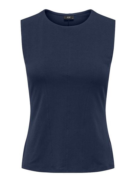JDY Top w kolorze granatowym rozmiar: XL. Niebieskie topy JDY, xl, bez wzorów, bez kołnierzyka, bez ramiączek. Za 56.95 zł.