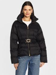 Pinko Kurtka puchowa Iva 1G18E5 Y834 Czarny Regular Fit. Czarne kurtki Pinko, na zimę, xl, bez wzorów, z puchu, bez kaptura. Za 1,059.00 zł.