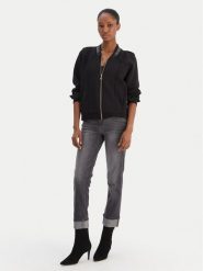 Liu Jo Sport Bluza TF5090 J4616 Czarny Regular Fit. Czarne bluzy bez kaptura Liu Jo Sport, s, bez wzorów, z syntetyku, bez kaptura. Za 769.99 zł.