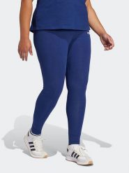 Adidas Legginsy w kolorze granatowym rozmiar: 2X. Niebieskie legginsy adidas, bez wzorów. Za 91.56 zł.