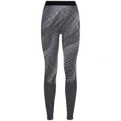 Spodnie termoaktywne damskie Odlo Blackcomb Eco, leggins. Szare bielizna termoaktywna damska ODLO, bez wzorów, narciarskie. W wyprzedaży za 292.25 zł.