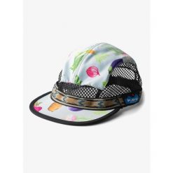 Czapka do biegania Kavu Trailrunner. Białe czapki z daszkiem KAVU, bez wzorów. Za 188.99 zł.