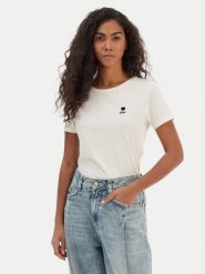 BOSS T-Shirt Elove 50556994 Beżowy Regular Fit. Brązowe t-shirty Boss, m, bez wzorów, z bawełny, bez kołnierzyka, bez ramiączek. Za 229.99 zł.