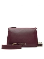 Valentino Torebka Zero Pre VBS7B308 Bordowy. Czerwone listonoszki Valentino, bez wzorów, ze skóry, bez dodatków. Za 439.99 zł.