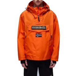 Kurtka NAPAPIJRI CHAQUETA RAINFOREST Pomarańczowy. Brązowe kurtki Napapijri, bez wzorów, bez kaptura. Za 981.99 zł.