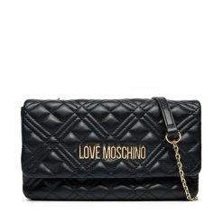 Torebka LOVE MOSCHINO. Czarne listonoszki Love Moschino, bez wzorów, bez dodatków. Za 379.99 zł.