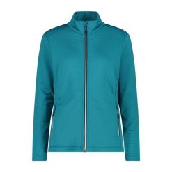 Bluza damska turystyczna CMP 31E1846. Niebieskie bluzy CMP, l, bez wzorów, bez kaptura, trekkingowe. Za 356.00 zł.