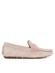 Pollini Mokasyny SA10151G1MTF0630 Różowy. Czerwone mokasyny Pollini, bez wzorów, ze skóry. Za 849.99 zł.