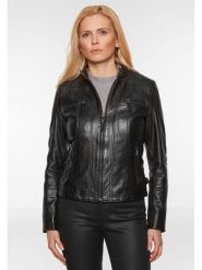 7eleven Skórzana kurtka w kolorze czarnym rozmiar: 44. Czarne kurtki 7eleven, bez wzorów, ze skóry, bez kaptura. Za 521.99 zł.