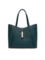 Furla Torebka Goccia L WB01788 BX3353 CN 4907S Zielony ciemny. Zielone torebki klasyczne Furla, bez wzorów, ze skóry, bez dodatków. Za 1,439.00 zł.
