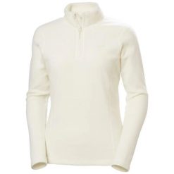 Damski polar 1/2 zip Helly Hansen Daybreaker. Białe bluzy z polaru Helly Hansen, bez wzorów, z polaru, trekkingowe. Za 365.00 zł.
