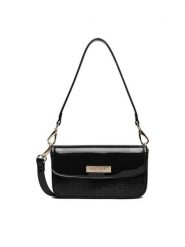 Nine West Torebka CEO-MISSISIPI-I-LDA8009 Czarny. Czarne torebki klasyczne Nine West, bez wzorów, z materiału, bez dodatków. Za 169.99 zł.