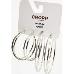 Zestaw: kolczyki koła - Srebrny. Kolczyki marki Cropp. Za 29.99 zł.