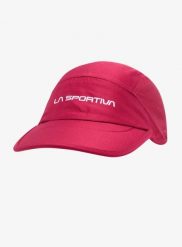 Czapka z daszkiem do biegania La Sportiva Pure Cap. Czerwone czapki z daszkiem La Sportiva, bez wzorów, z materiału, eleganckie. Za 142.99 zł.