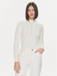 Liu Jo Sweter MF3223 MA95M Écru Slim Fit. Swetry Liu Jo, m, bez wzorów, z syntetyku, bez ramiączek. Za 399.99 zł.