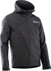 Kurtka rowerowa enduro NORTHWAVE Easy Out Softshell DWR czarny. Czarne kurtki Northwave, m, bez wzorów, z materiału, bez kaptura. Za 579.00 zł.